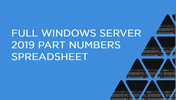 Full Windows Server 2019 Part Numbers